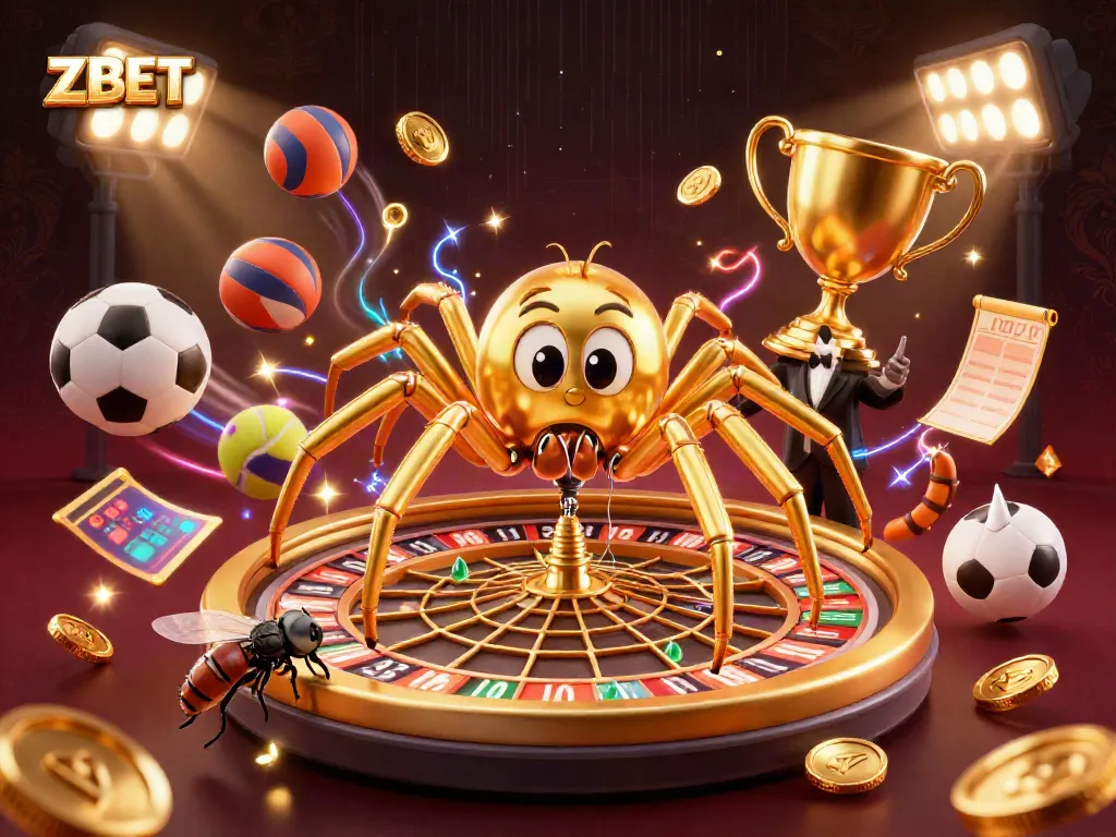 ZBET enhances your gaming experience with dynamic 3D casino visuals featuring thrilling betting elements.