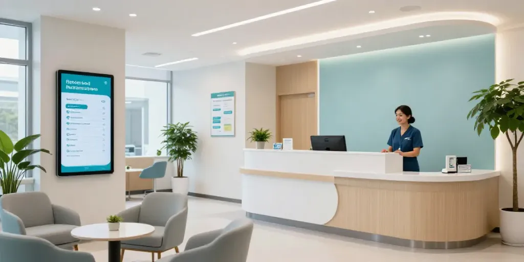 Professionele zorgomgeving voor Ozempic Kopen, met een gastvrije receptie en patiëntenzorg.
