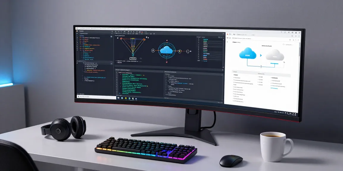 Tk88 software development workspace with cutting-edge technology tools, optimizing cloud solutions and AI applications.