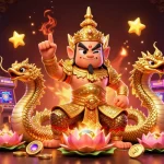 Experience thrilling games and vibrant jackpots at Nhà Cái LLWIN through colorful casino art.