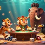 Compete for big wins at u888 with vibrant 3D gambling characters and dynamic crypto elements.