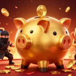 Experience thrilling gameplay at tg88 with lively action featuring a golden piggy bank and dynamic casino elements.