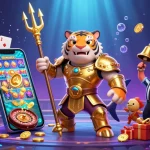 Experience g28 thrilling underwater casino battles with dynamic 3D shark gladiator and lively game elements.