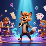 Socolive TV showcases a lively casino scene with hyenas in action, highlighting gambling excitement.